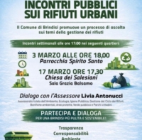 BRINDISI : INCONTRO CON I CITTADINI PER GESTIONE RIFIUTI