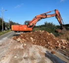 BRINDISI : AVVIATO INTERVENTO SULLA FALESIA IN LOCALITA' GIANCOLA