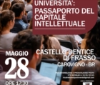 CAROVIGNO : "UNIVERSITA' PASSAPORTO DEL CAPITALE UMANO
