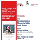 LATIANO : "IL DOMANI DI IERI" : PRESENTAZIONE