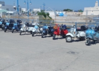 BRINDISI : TOUR VESPA CLUB FA TAPPA A OSTUNI