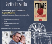 ORIA  E LATIANO : LUIGI DE MAGISTRIS OSPITE DI TABERNA LIBRARIA