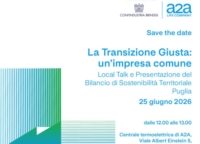 BRINDISI : A2A : PRESENTAZIONE BILANCIO SOSTENIBILITA'