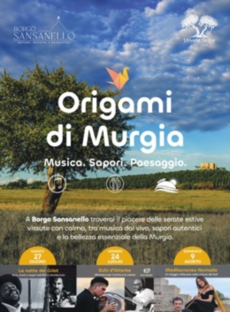 CORATO : "ORIGAMI DI MURGIA"