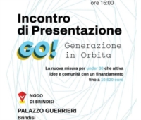 BRINDISI : GO! � GENERAZIONE IN ORBITA 