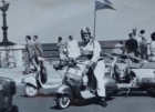 BRINDISI : VESPA CLUB : RINTRACCIATO STORICO PORTA BANDIERA