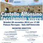Convegno per la valorizzazione del Castello Alfonsino di Brindisi