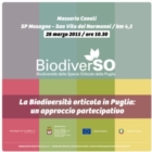 BIODIVERSO LA BIODIVERISTÀ ORTICOLA IN PUGLIA: