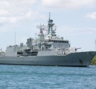 Fregata della Royal Australian Navy in visita a Brindisi