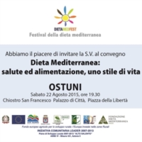 OSTUNI : FESTIVAL DIETA MEDITERRANEA 