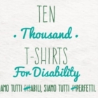 Ten Thousand T-Shirts for Disability: ecco il vincitore