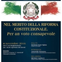 REFERENDUM : CONVEGNO GIOVANI AVVOCATI PRESSO TRIBUNALE BRINDISI