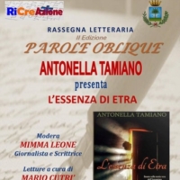 RiCreAzione ospita Antonella Tamiano per la rassegna �Parole Oblique�