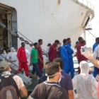 BRINDISI : MIGRANTI IN ARRIVO A SANT'APOLLINARE