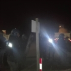 TAP E BLITZ NOTTURNO SUGLI ULIVI