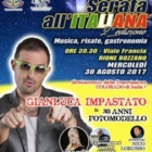 Ritorna ad Agosto, nel quartiere Bozzano, "Serata all'italiana – Musica, risate, gastronomia"