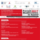 FORUM MEDITERRANEO IN SANITÀ