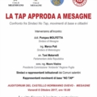 NO TAP DUE INCONTRI : A MESAGNE E  A TORCHIAROLO