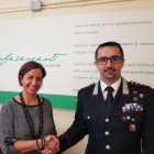 NUOVO COMANDANTE CARABINIERI  BRINDISI VISITA  CONFESERCENTI