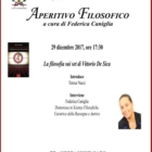 CONTINUA LA RASSEGNA "APERITIVO FILOSOFICO"AL BINARIO 23 