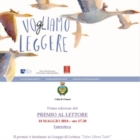 Al via la Prima Edizione del “Premio al lettore”, ideato e promosso dalla Biblioteca comunale 