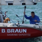 Arriva a Brindisi Marco Rossato, velista disabile 