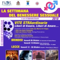 INIZIO CINEFORUM PER LA SETTIMANA DEL BENESSERE SESSUALE 
