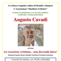 VOCAZIONE CRISTIANA...UNA QUESTIONE LAICA