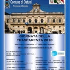 OSTUNI : Giornata della Trasparenza 2018 	