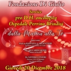 FONDAZIONE DI GIULIO DONA TELEVISORE ALL'ONCOLOGICO DI BRINDISI