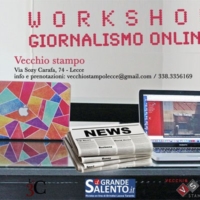 LECCE : WORKSHOP GIORNALISMO ONLINE