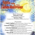 SAN VITO DEI NORMANNI (BRINDISI) NOTTE DELLA CULTURA MEDITERRANEA
