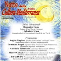SAN VITO DEI NORMANNI (BRINDISI) NOTTE DELLA CULTURA MEDITERRANEA