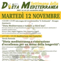 Parte in Puglia la prima edizione della �Settimana della Dieta Mediterranea�