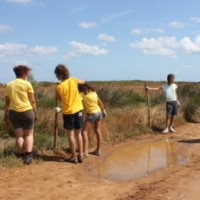 Campo di volontariato Legambiente presso il  parco regionale di Punta della Contessa-Brindisi