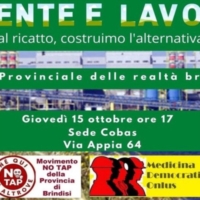 BRINDISI ENERGIA : NO AI RICATTI : COSTRUIAMO L'ALTERNATIVA