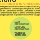 BRINDISI : Attivo il servizio di supporto psicologico 