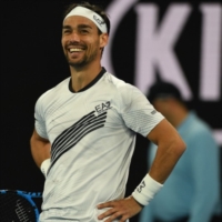 TENNIS, FABIO FOGNINI SI ALLENA AL CT BRINDISI