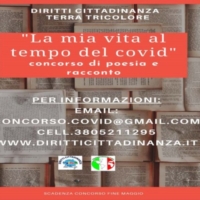 Concorso nazionale poesia e racconto breve, �LA MIA VITA AL TEMPO DEL COVID�