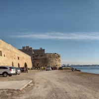 BRINDISI : CASTELLO ALFONSINO : IL CAOS