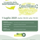 "LE PAROLE DELLA SOSTENIBILITÀ'": 