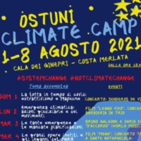 Dall'1 agosto: parte l�Ostuni Climate Camp a Cala dei Ginepri