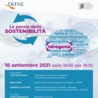 "LE PAROLE DELLA SOSTENIBILITÀ": FOCUS SULL'IDROGENO 