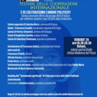 EVENTO CONCLUSIVO FESTIVAL COOPERAZIONE
