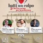 "Tre chef in cucina per beneficenza"