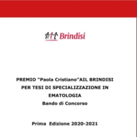 Al via il Premio �Paola Cristiano� AIL Brindisi