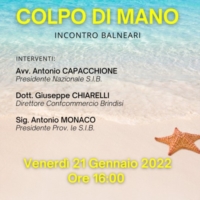 CONFCOMMERCIO BRINDISI � VENERDI' INCONTRO DEL SINDACATO BALNEARI  CON IL PRESIDENTE NAZIONALE CAPACCHIONE