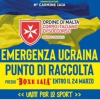 BRINDISI : raccolta generi alimentari per l'Ucraina