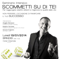 Seminario intensivo Scommetti su di te!