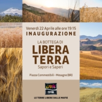 INAUGURAZIONE BOTTEGA DEI SAPERI E DEI SAPORI DELLA LEGALITA�